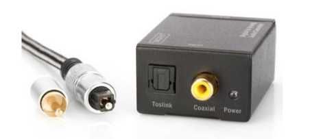 Digitus DS-40133 konwerter Toslink Coaxial - RCA audio cyfrowy