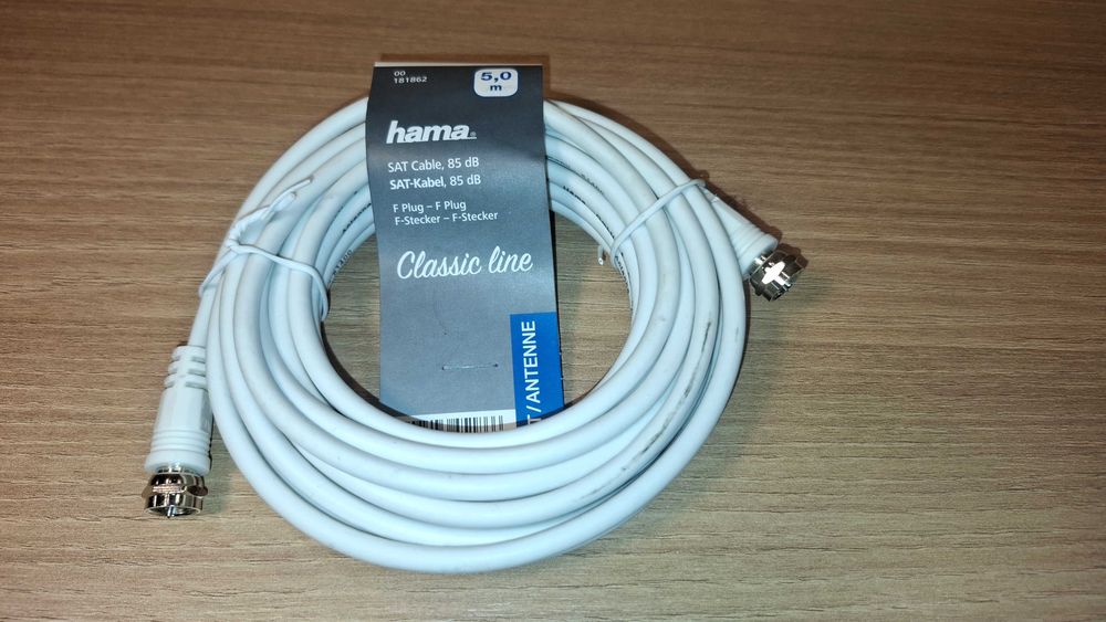 Kabel Antenowy - HAMA - 5 metrów