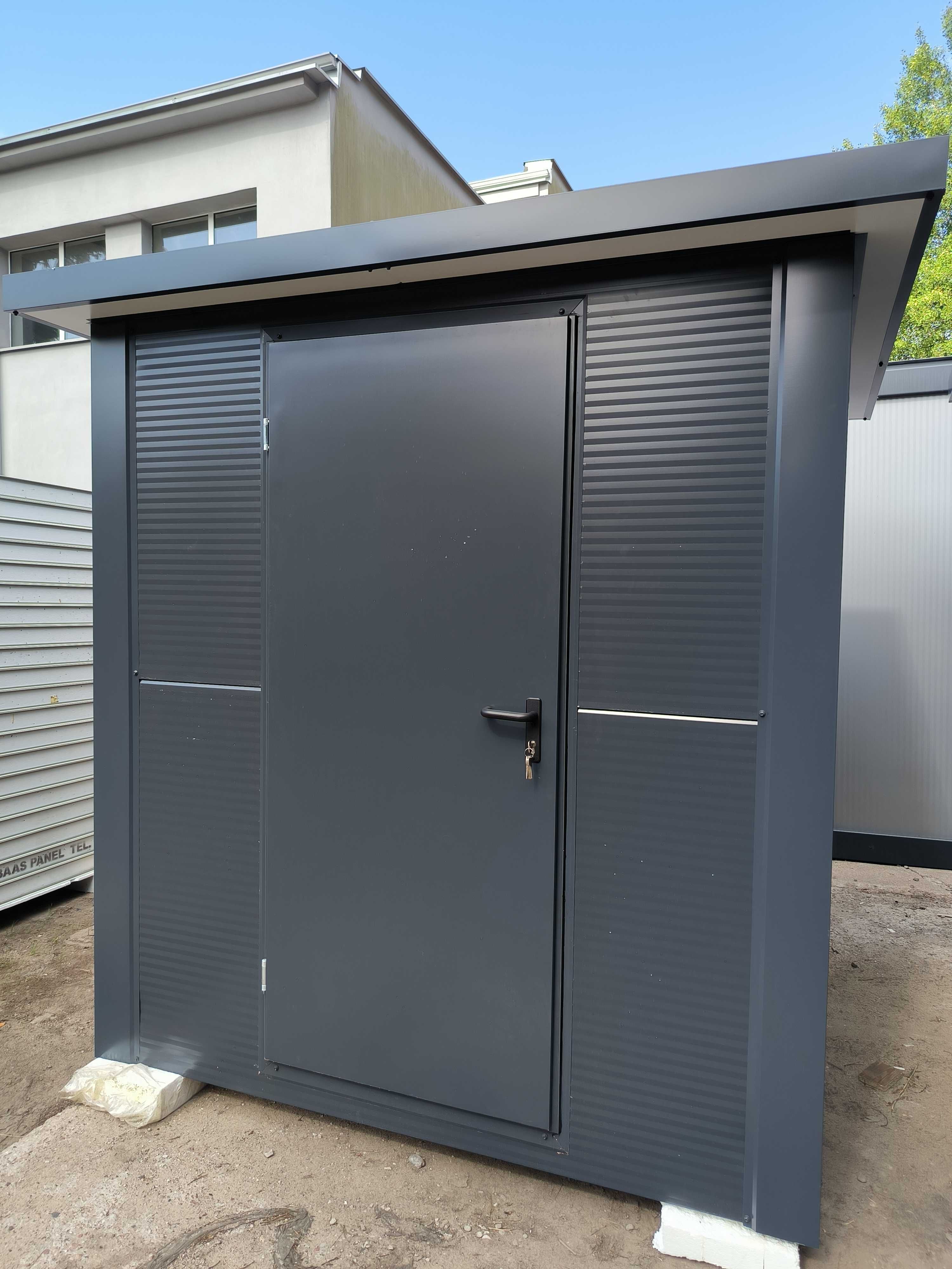 Pawilon / Kontener sanitarny WC z prysznicem -  2,10 x 2,10 m
