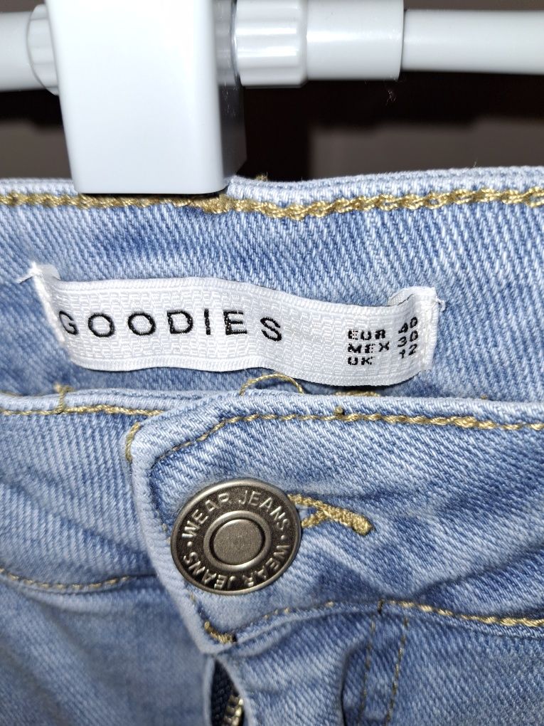 Nowe spodnie jeansowe Goodies L/40