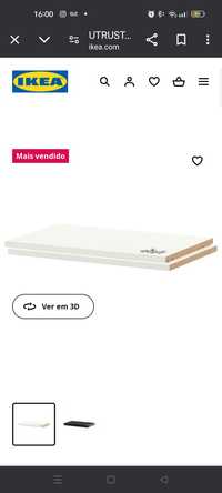 Prateleiras IKEA utrusta