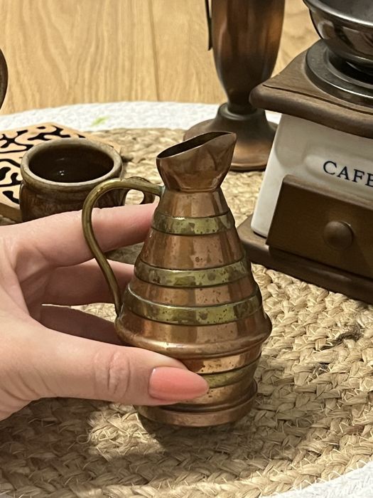 Кавомолка,чашки, вазочки, вінтаж, Франція