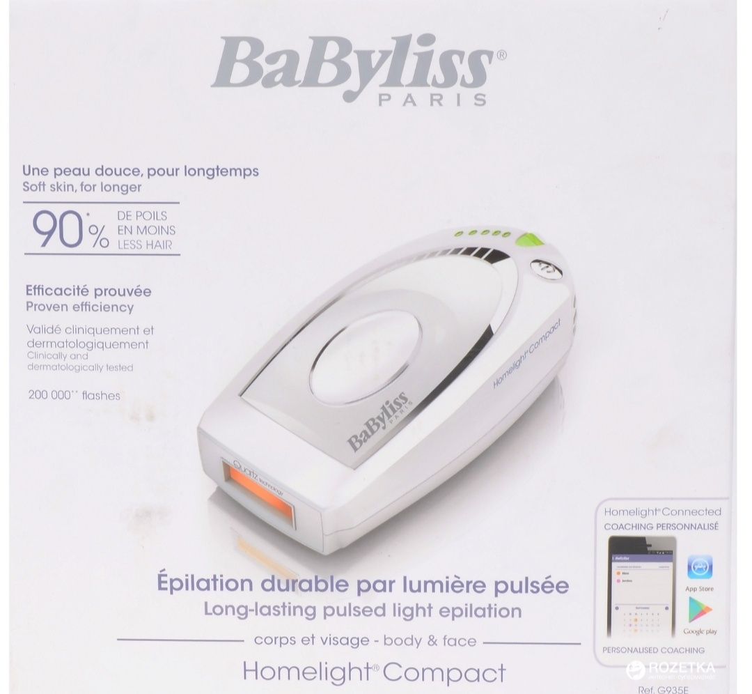 Фотоепілятор Babyliss