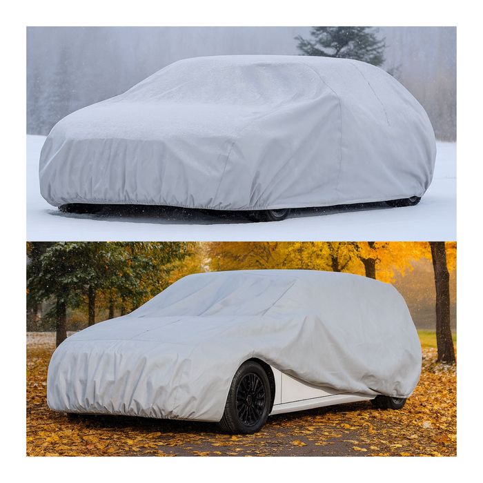 Pokrowiec Na Samochód Hatchback Auto Plandeka Classic Całoroczny fv