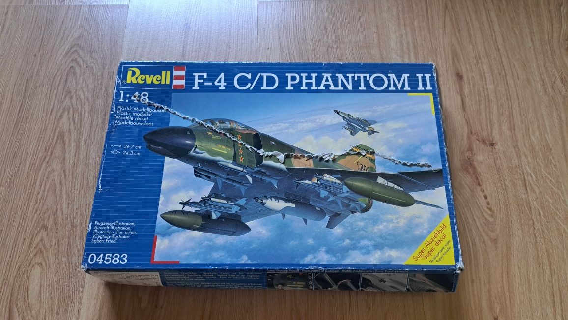 F-4 C/D Phantom Revell 1:48 opis!