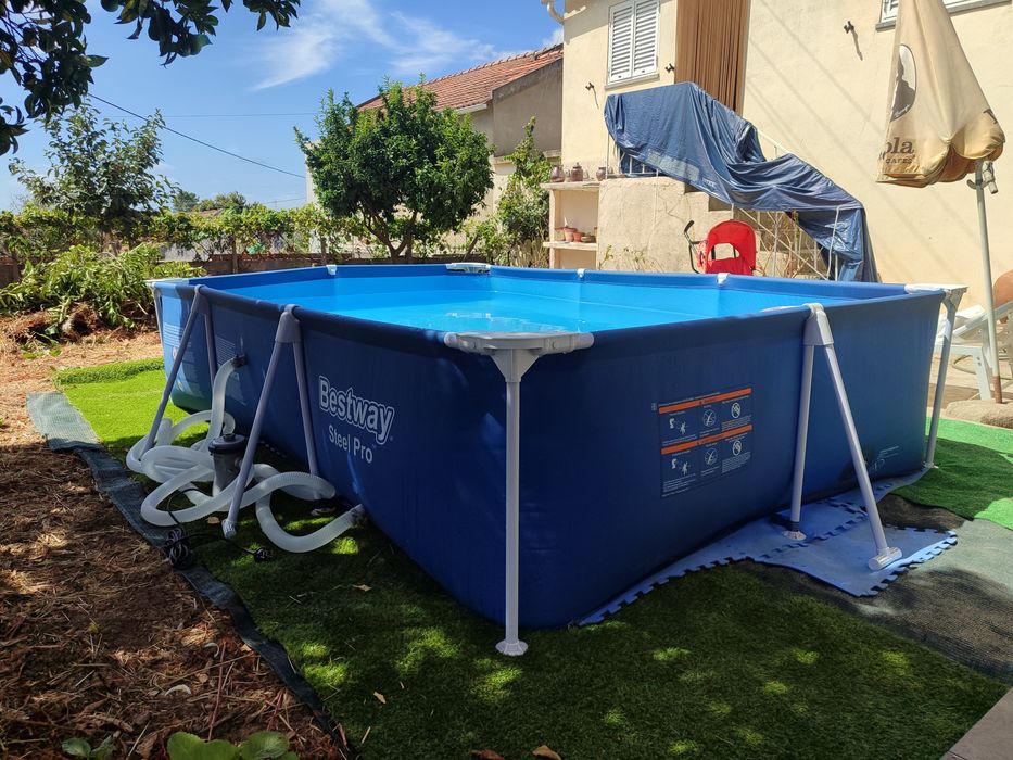 Vendo piscina bestway steel pró