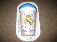 Copo de Plástico para Bebé/Criança do Real Madrid/Embalado!