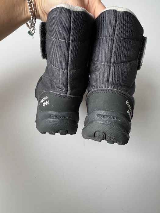 Дитячі зимові ботинки Quechua, водостійкі, 25р( МАЛОМІРЯТЬ)