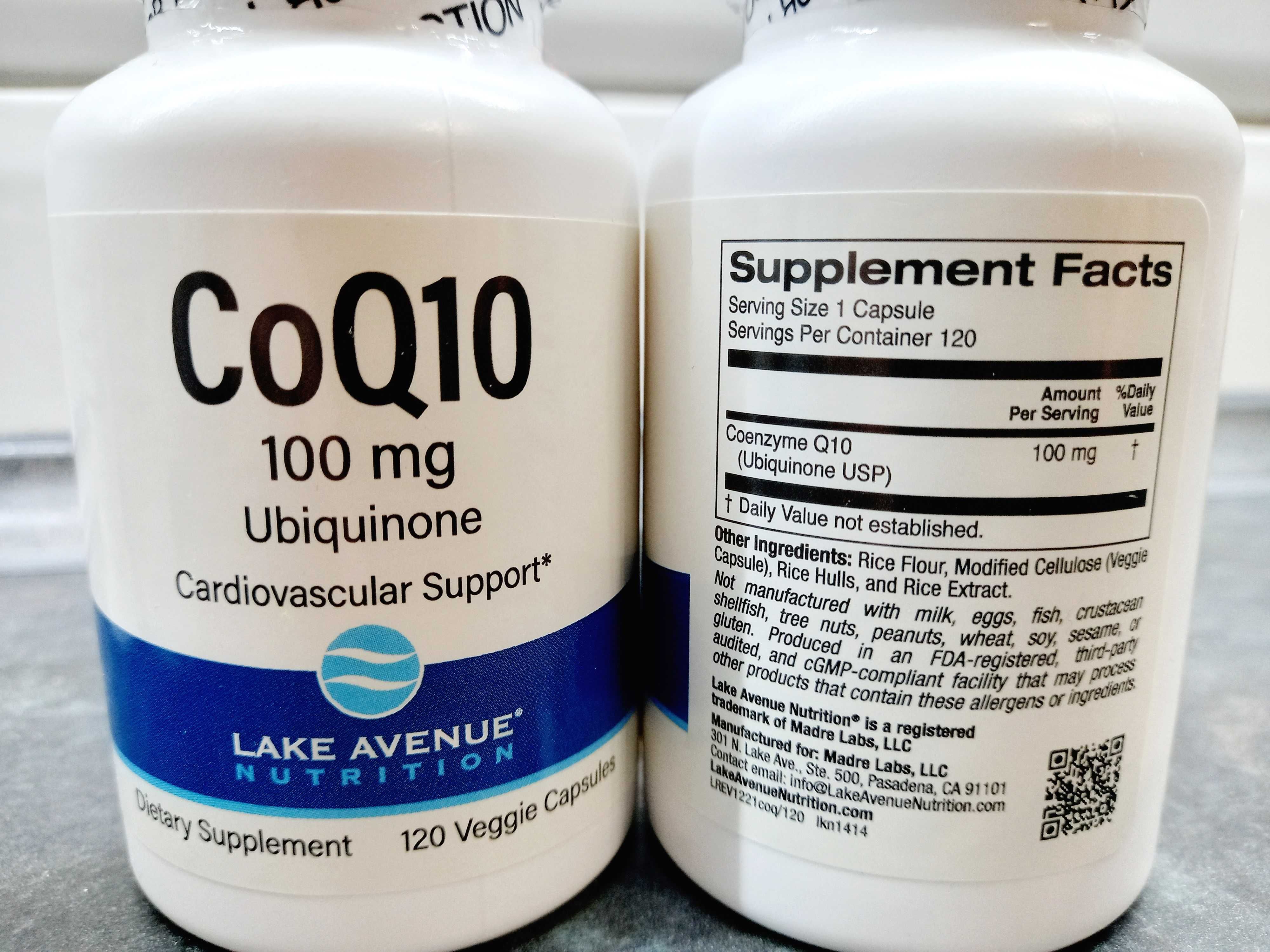 LAN, Coenzyme Q10 100 мг (120-360 капс.), коэнзим, коензим