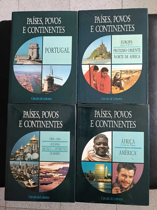 Coleção Países, Povos e Continentes, 4 Volumes