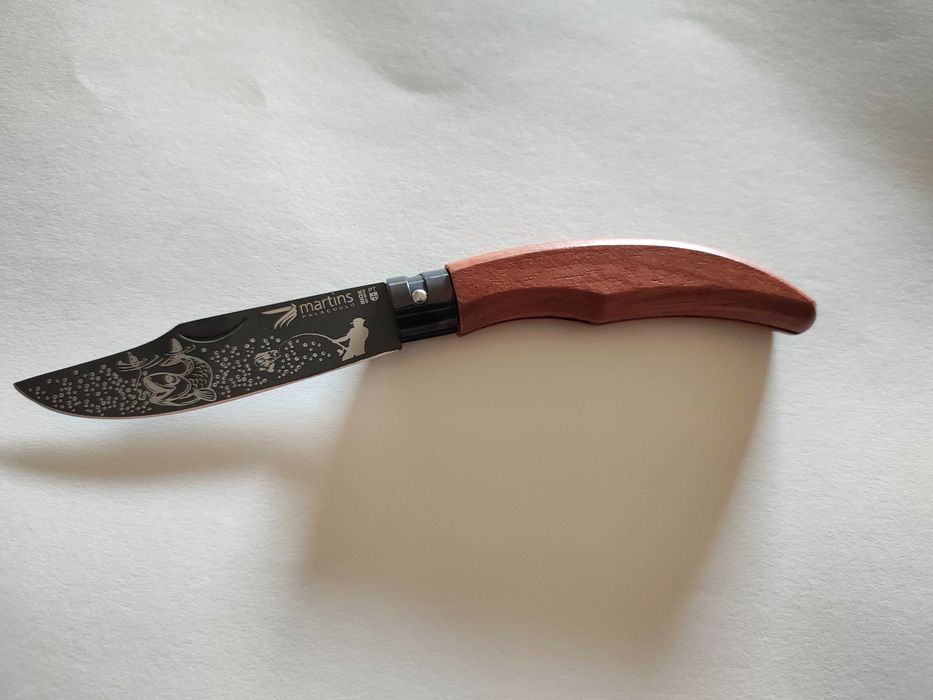 Navalha ellegance temática pesca full titânio Martins