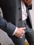 Garnitur Próchnik 48 slim fit 3częściowy