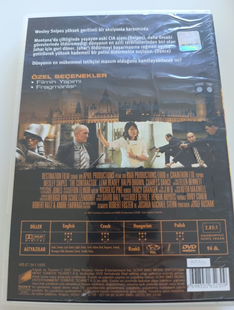 The Contractor (Wykonawca), DVD, unikat, polska wersja językowa