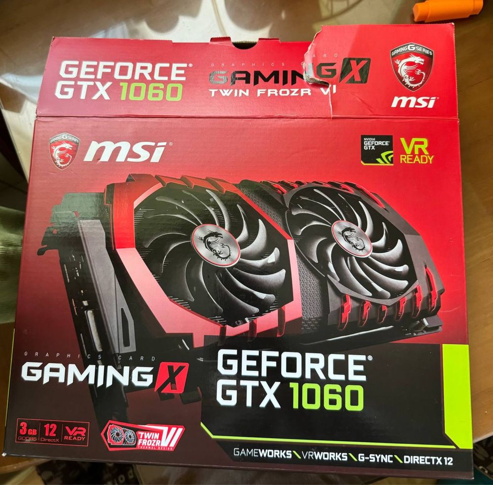 Msi geforce 1060 3gb