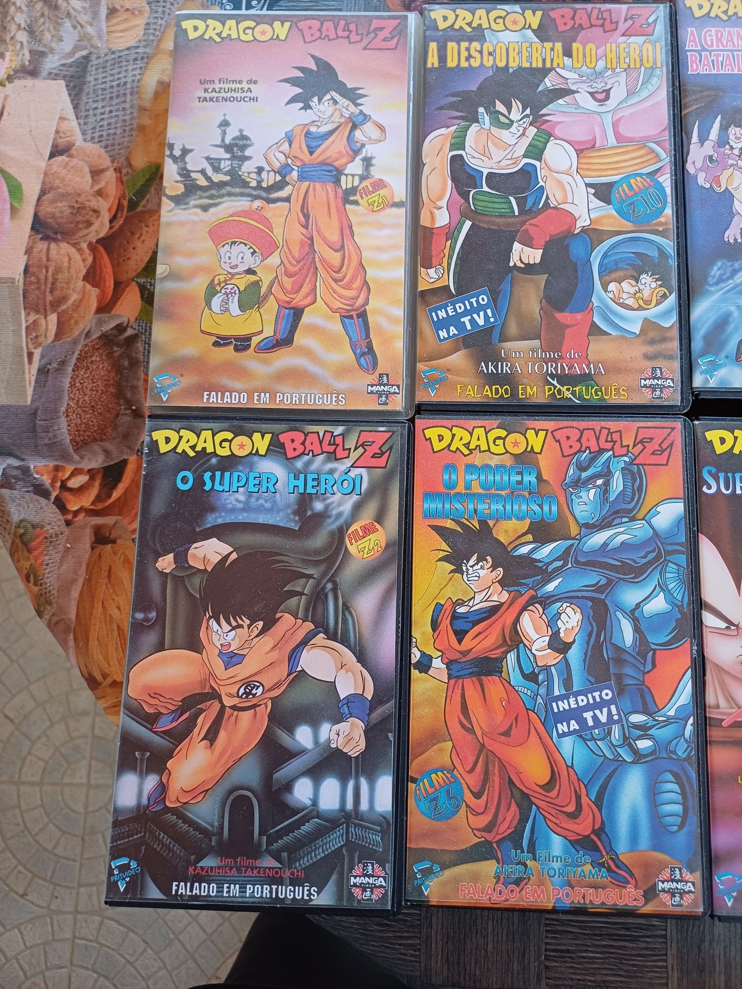 11 VHS antigos  Dragon Ball