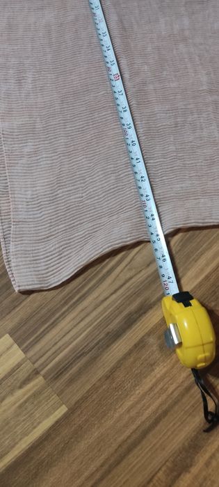 szal 2,30 x 70cm pudrowy róż