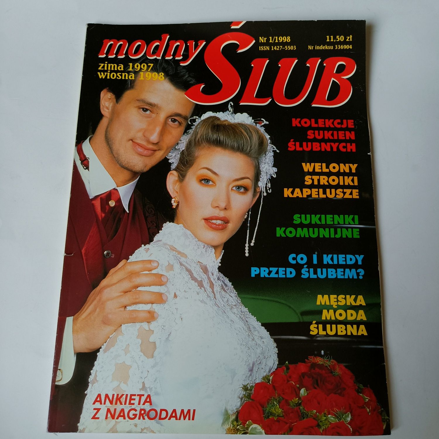 Modny Ślub czasopismo zima 1997/wiosna 1998