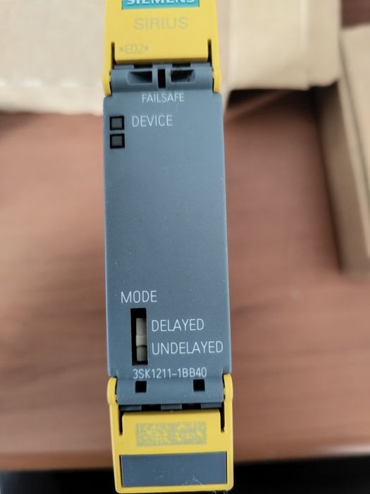 Relé segurança Siemens sirius