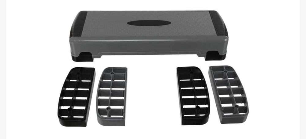 Степ-платформа для фітнесу та аеробіки 3 рівня висоти