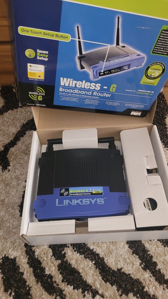 Router WRT54GL Linksys