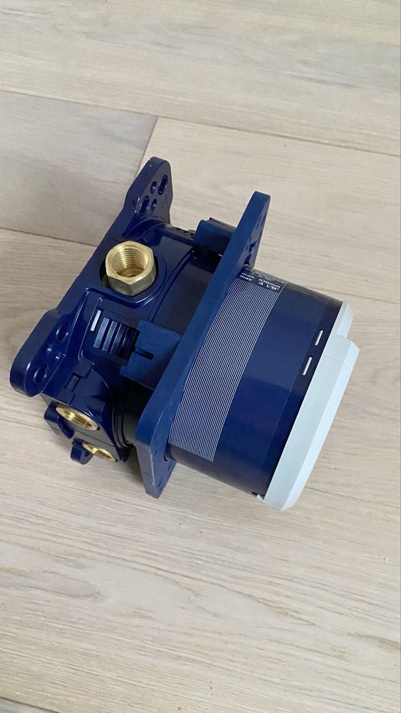 Bateria natryskowa podtynkowa Grohe Rapido Smartbox srebrny