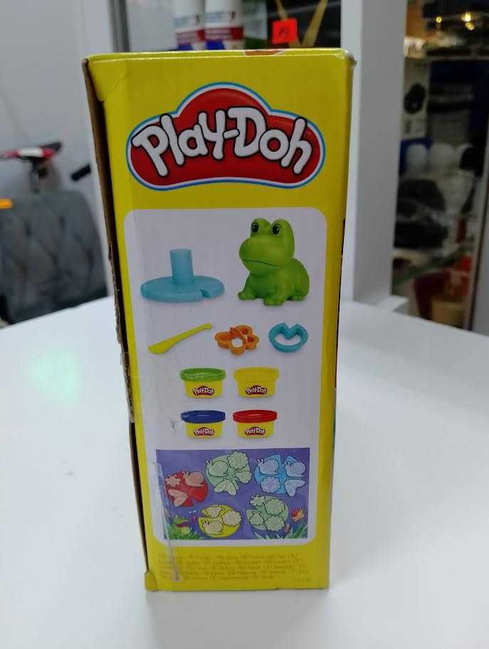 Ciastolina PLAY-DOH Starters - Żaba i nauka kolorów F6926