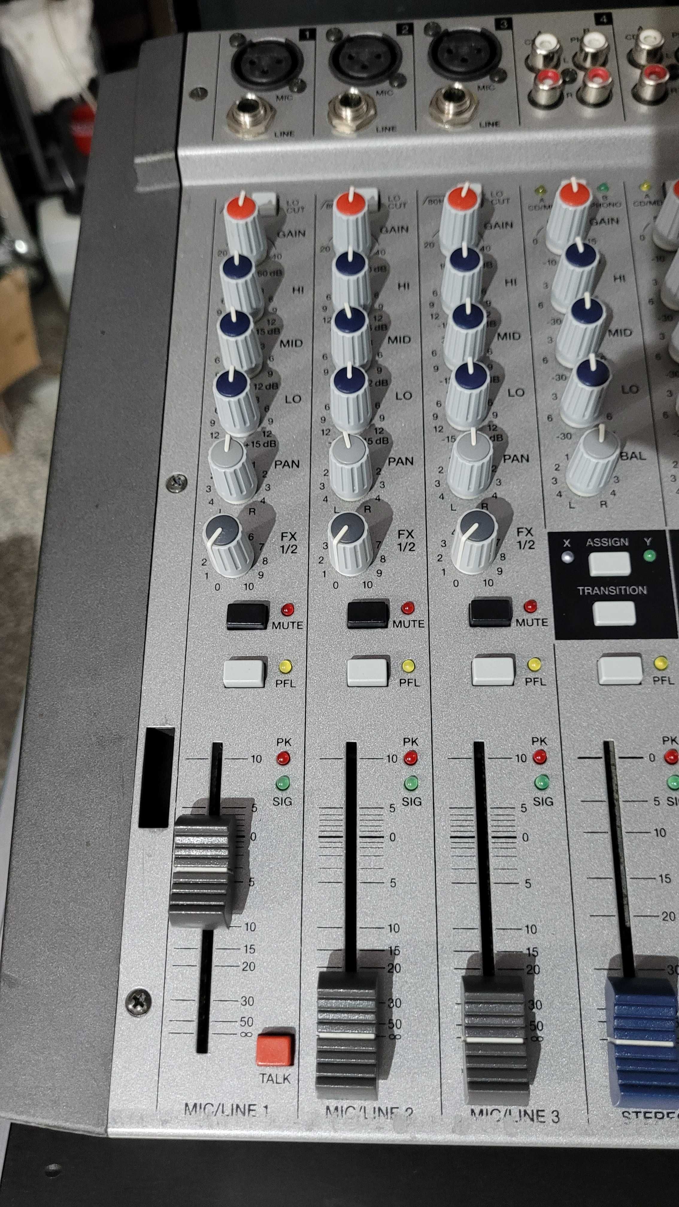 DYNACORD MP7 Powermixer dla Dj'a,  2 x 300W OKAZJA!
