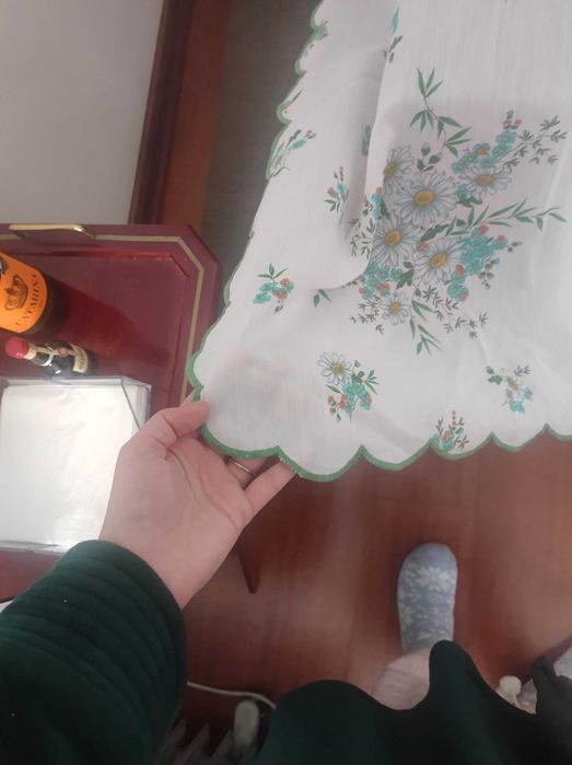 Toalha de mesa e guardanapos