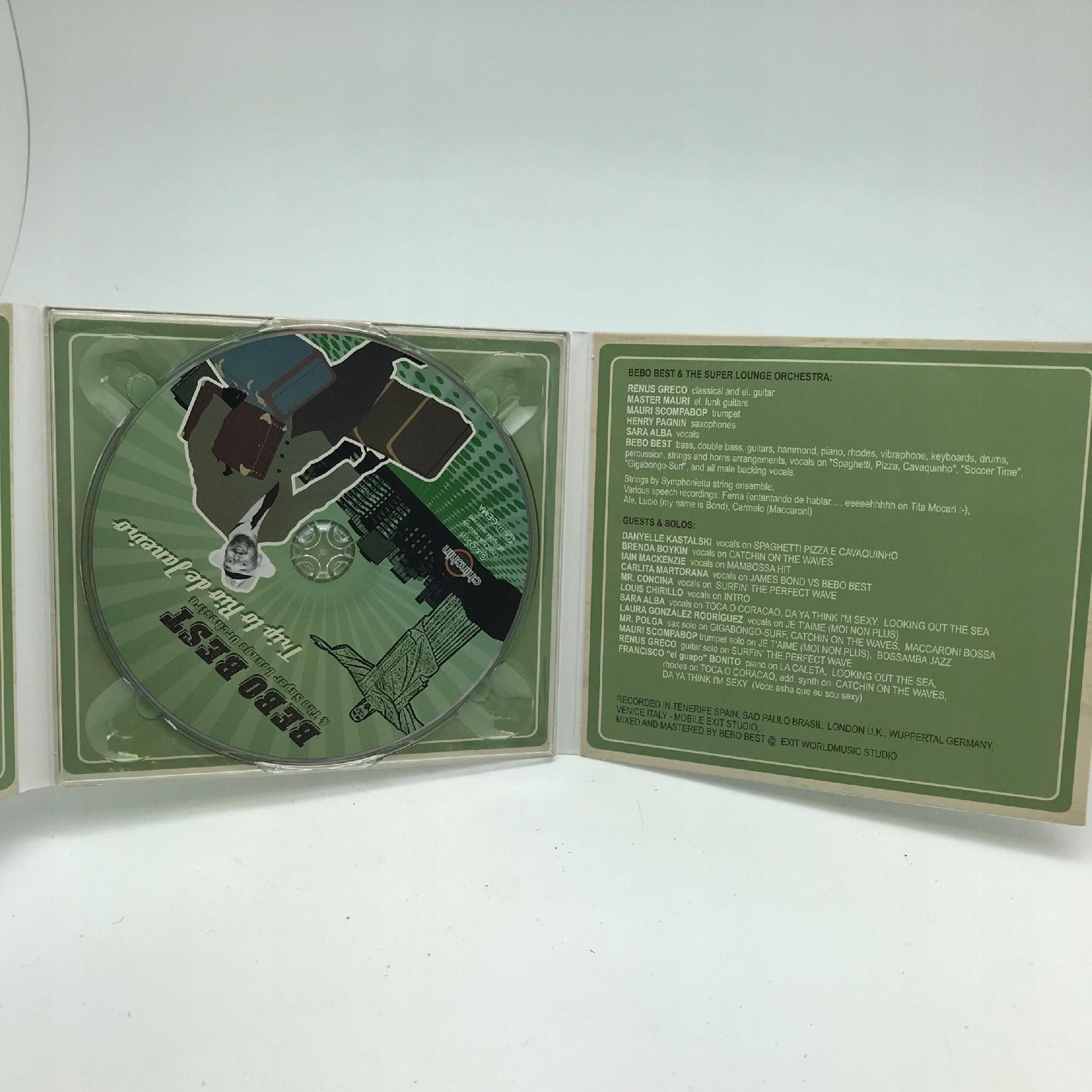 cd - bebo best - trip to rio de janeiro