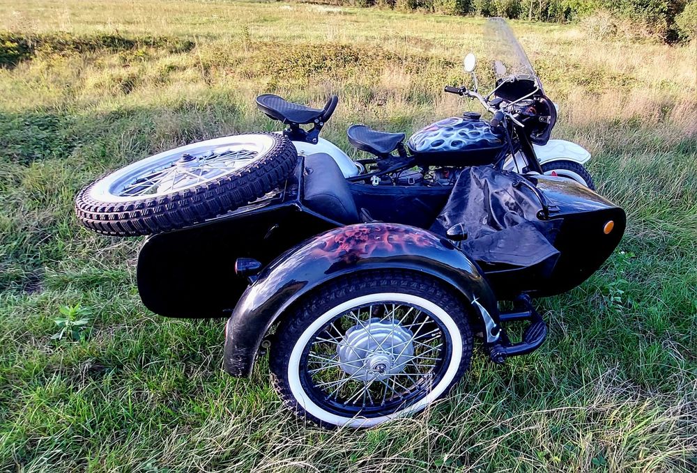 Dniepr k650 ural Kaśka ruski