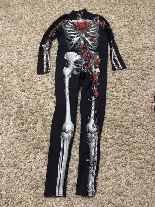 Комбінезон скелет спорт свято