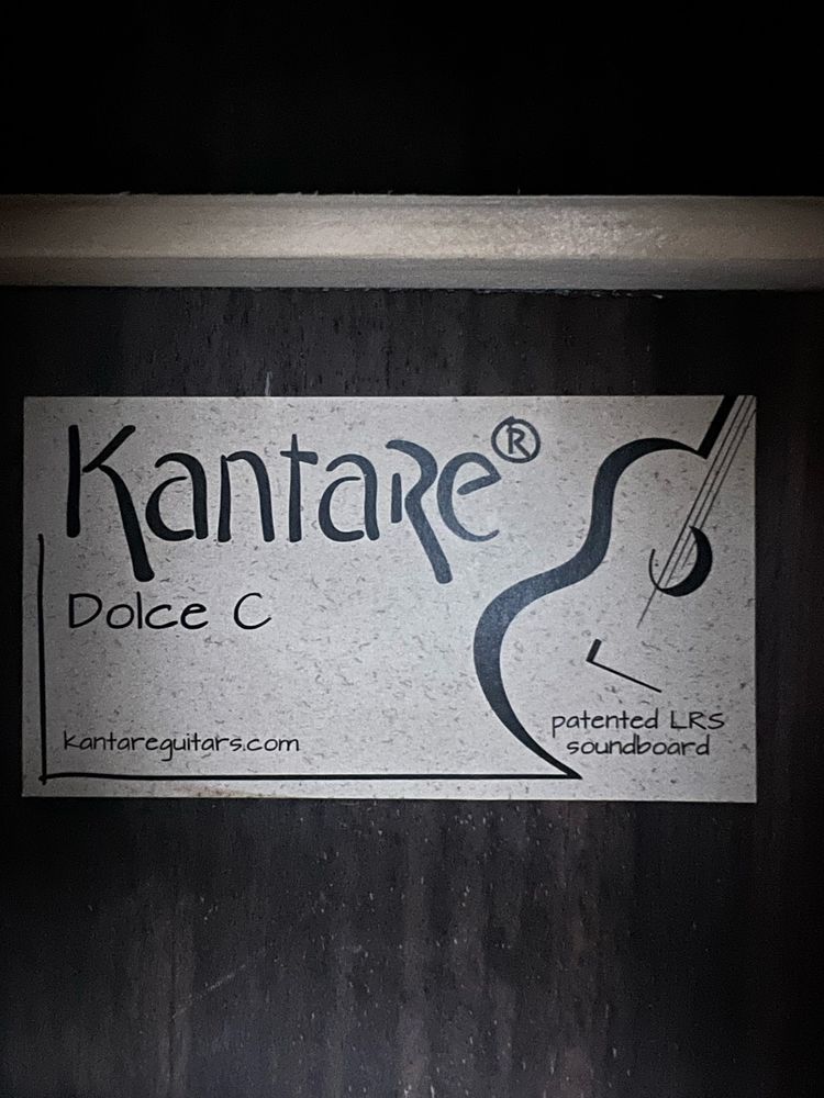 Gitara klasyczna 4/4 Kantare Dolce C dur + futerał i książki