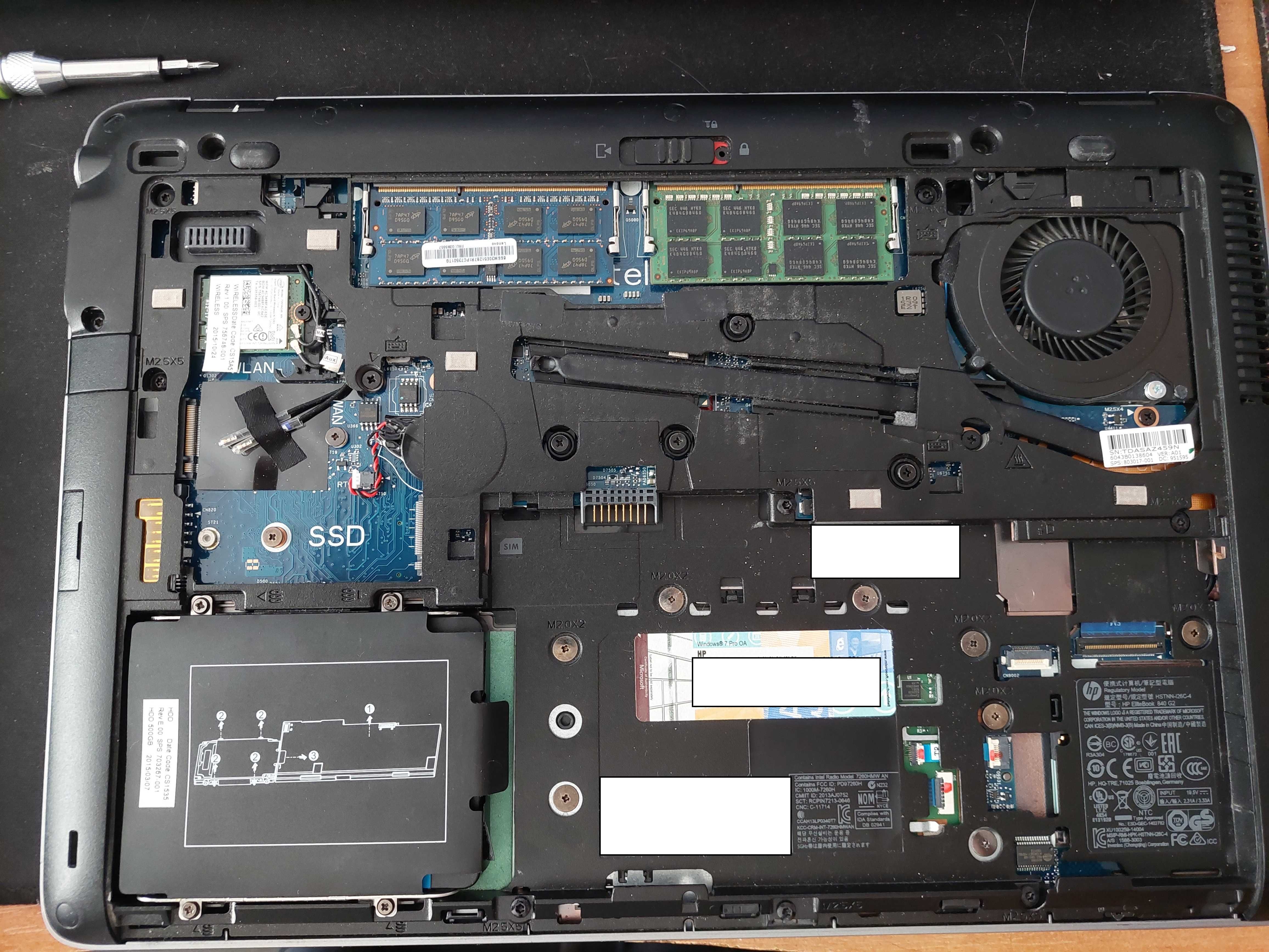 Laptop HP Probook 840 G2 Intel i5-5300U/16GB DDR3/480GB SSD
