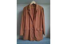 Karmelowa marynarka oversize JULIE roz. L