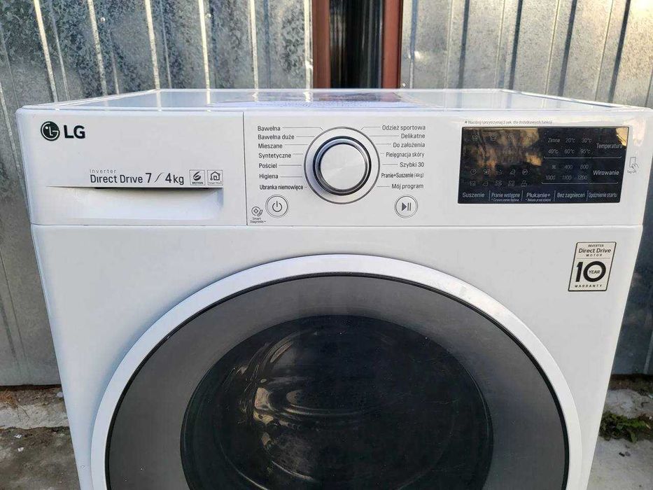 Пральна машина з сушкою LG F2J6HGOW Direct Drive Inverter . Доставлю!