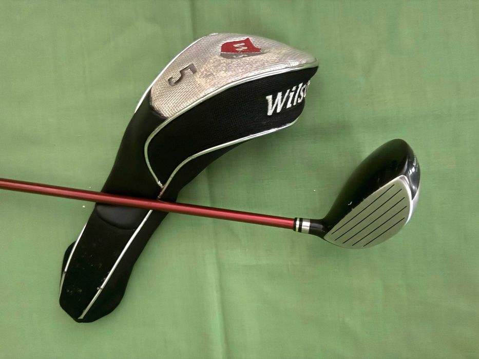 Taco de Golfe Wilson Staff FWC Esquerda Madeira nº 5 com capa original