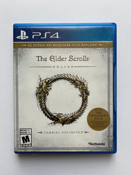 The Elder Scrolls Online PS4 PlayStation 4
