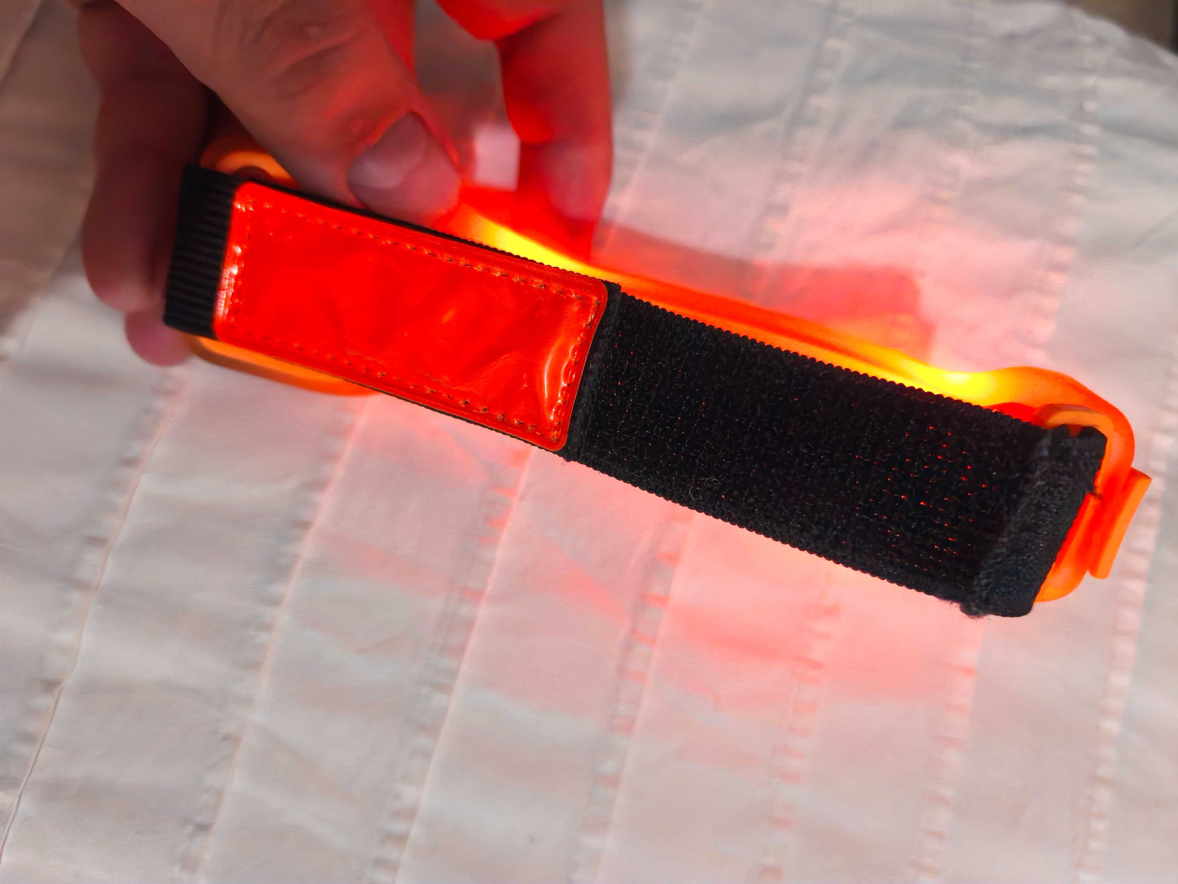 Pulseira led laranja
