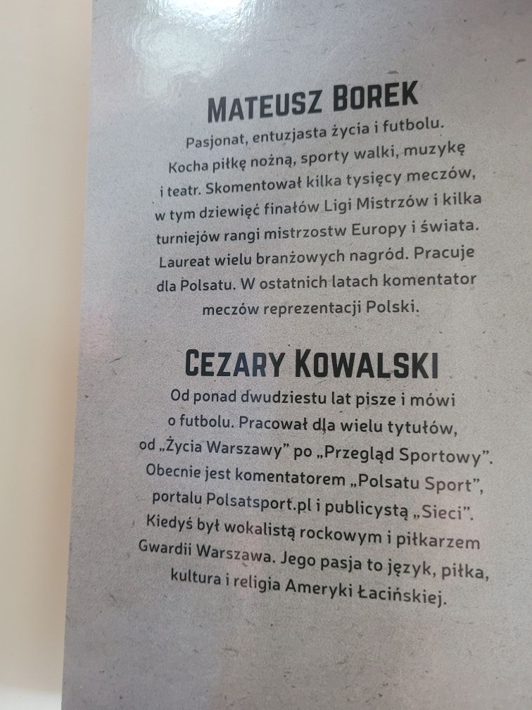 M.Borek,C.Kowalski Krótka piłka 2018 Czerwone i Czarne Autograf autora