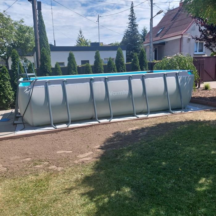 Basen stelażowy ogrodowy Warmtec 549x280x122