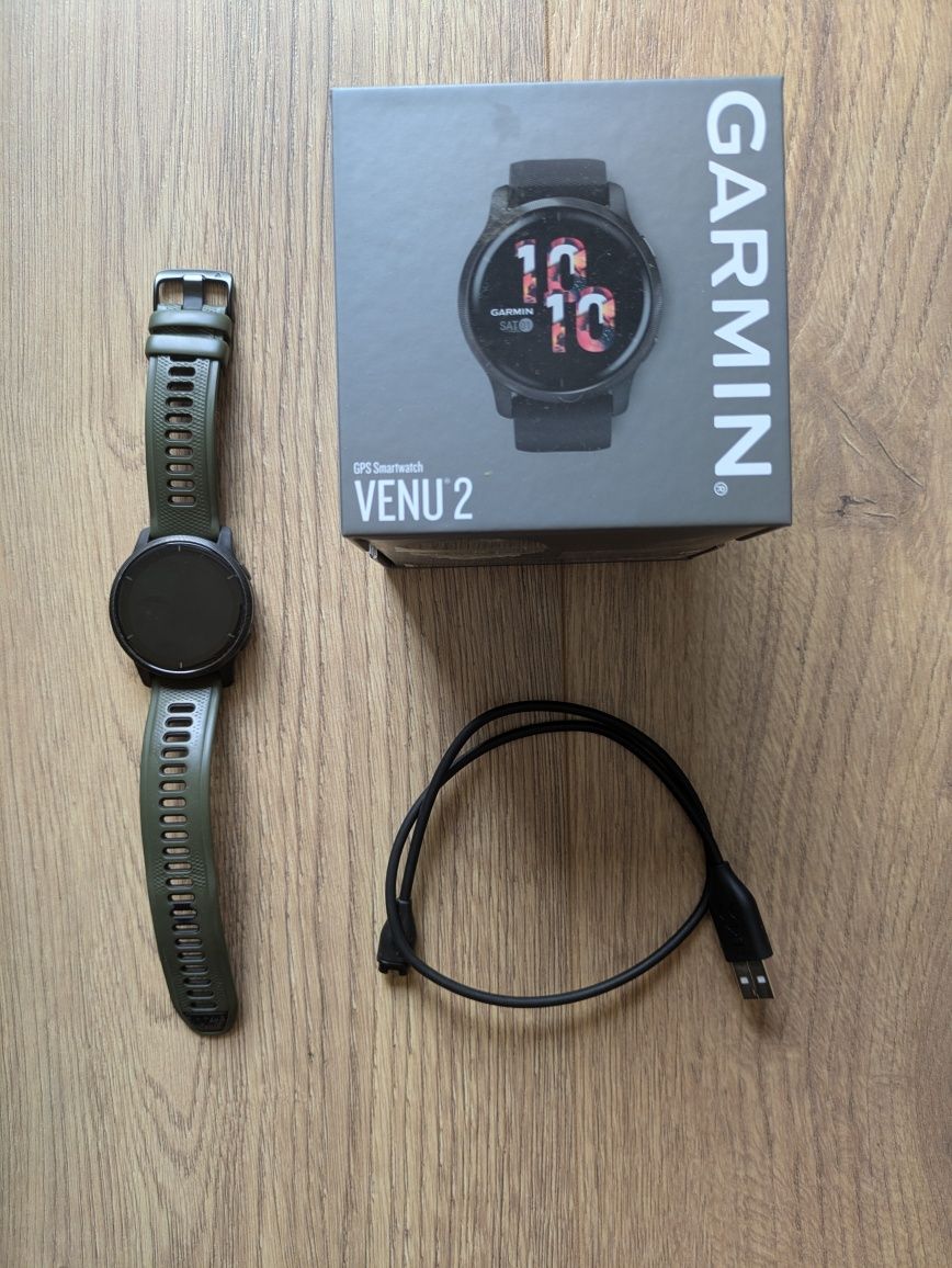 Relógio Garmin Venu 2 - GPS Heartrate sensor