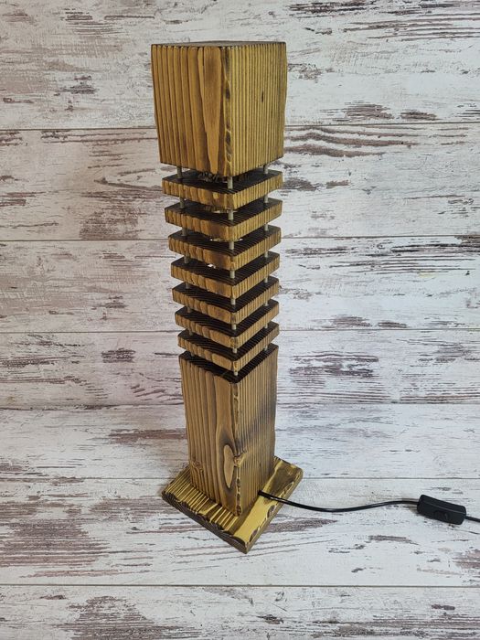 Підлоговий світильник ручної роботи/торшер/світильник з дерева