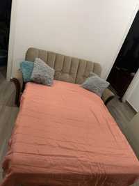 sofá cama - usado