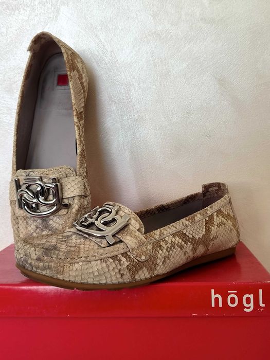 Туфлі шкіряні Hogl, мокасини
