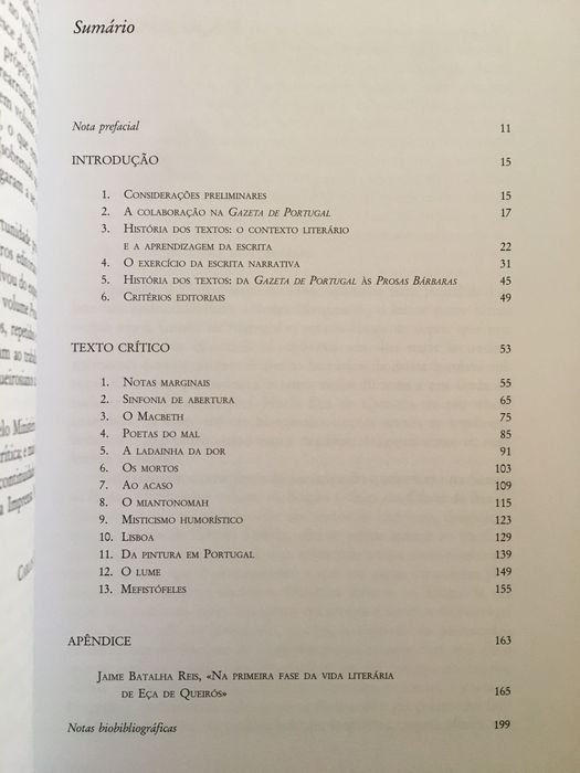 F. Pessoa/ Eça de Queirós/ Raul Brandão