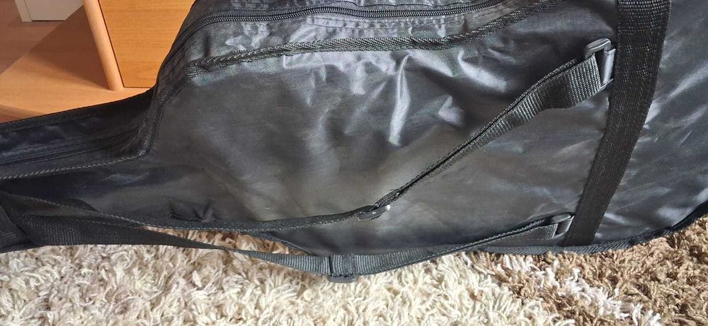 Gitara elektryczna Sounder, kabel, piec, pokrowiec