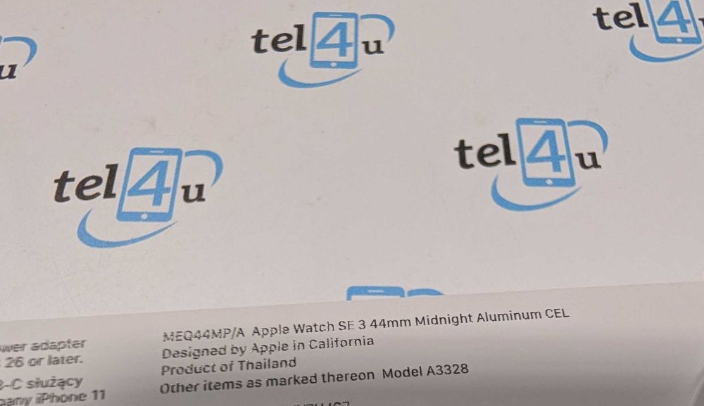 Tel4u Apple Watch Se3 44mm Black Cellular Długa35