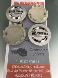 4 Centros jantes Nissan