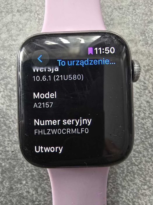 Apple Watch seria sieria 5 44mm A2157 GPS LTE