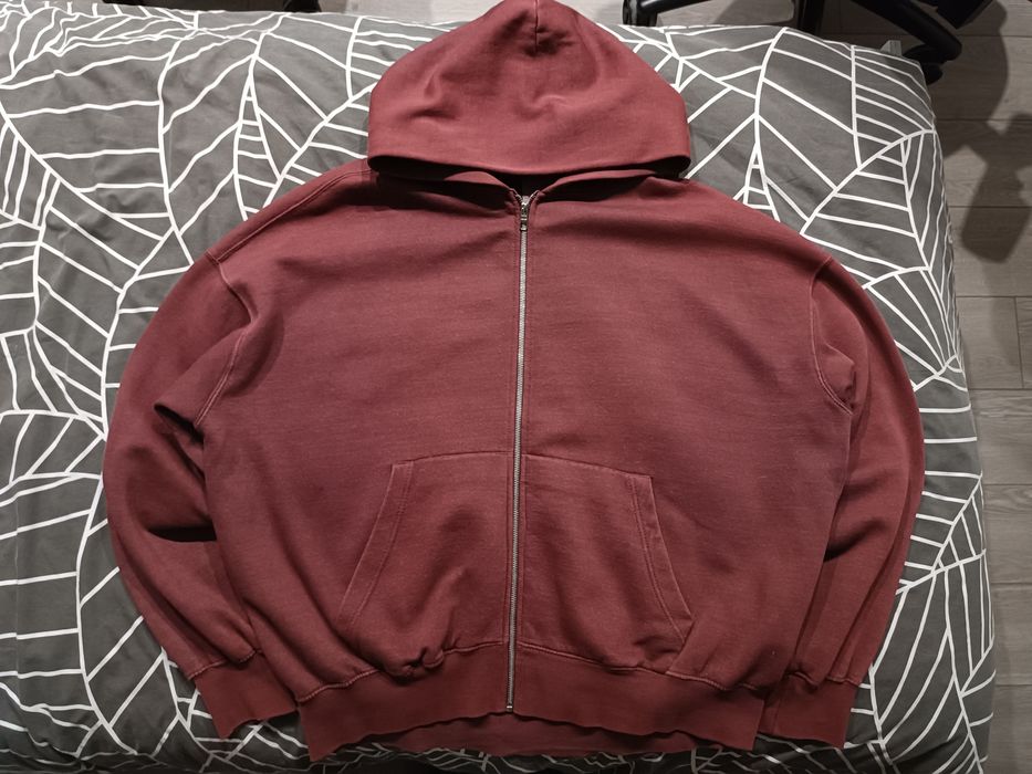 зип худи, зипка красная house оверсайз oversize